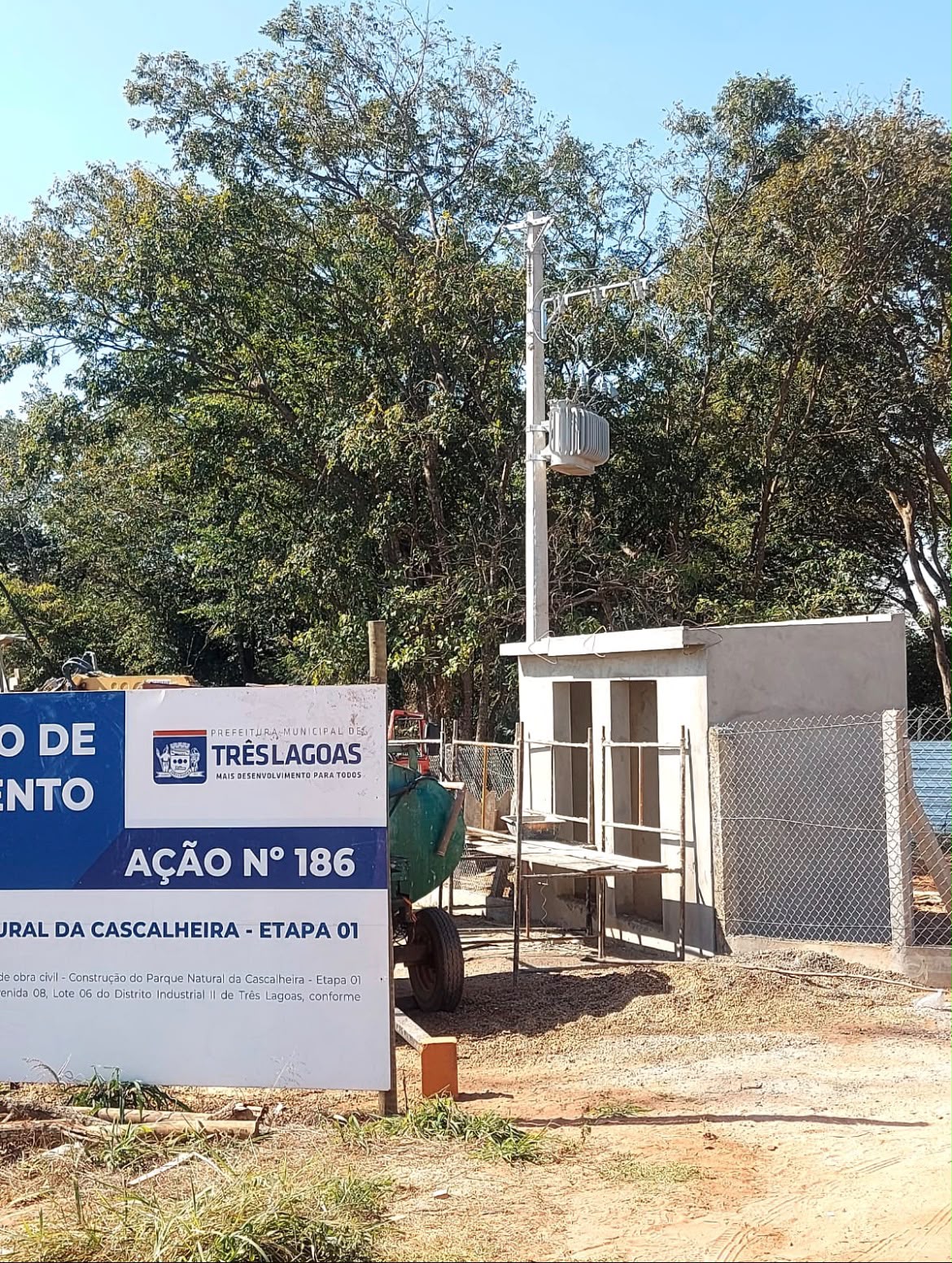 Posto Transformador 112,5 kVA , Parque Natural da Cascalheira